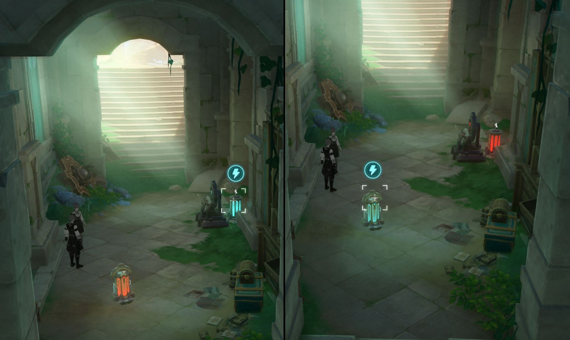 You're near the end of Fontaine Research Institute Chronicles's retrieve the remaining anchors in Genshin Impact (Image via HoYoverse)